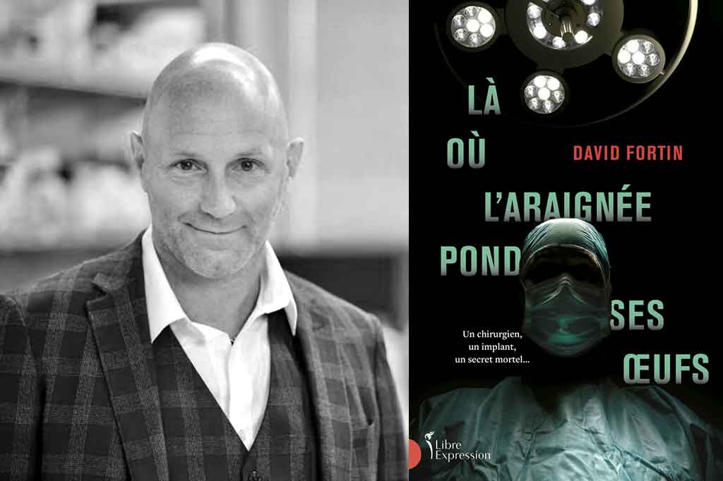 Là où l’araignée pond ses œufs de David Fortin